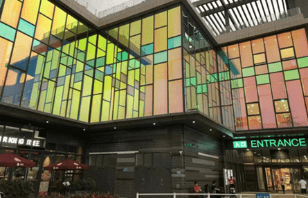 Nano-Tech Decorative Film on glass